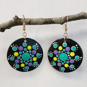 Boucles d'oreilles "Printanière"