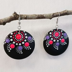 Boucles d'oreilles "Galactique"