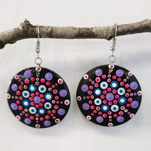 Boucles d'oreilles "Comblée"